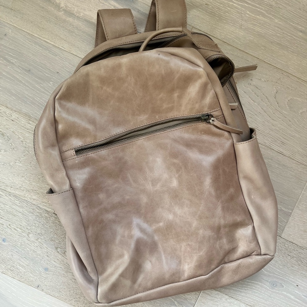Able Alem Leather Backpack